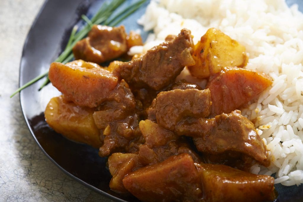 Beef Curry and Rice Underwraps Caterers