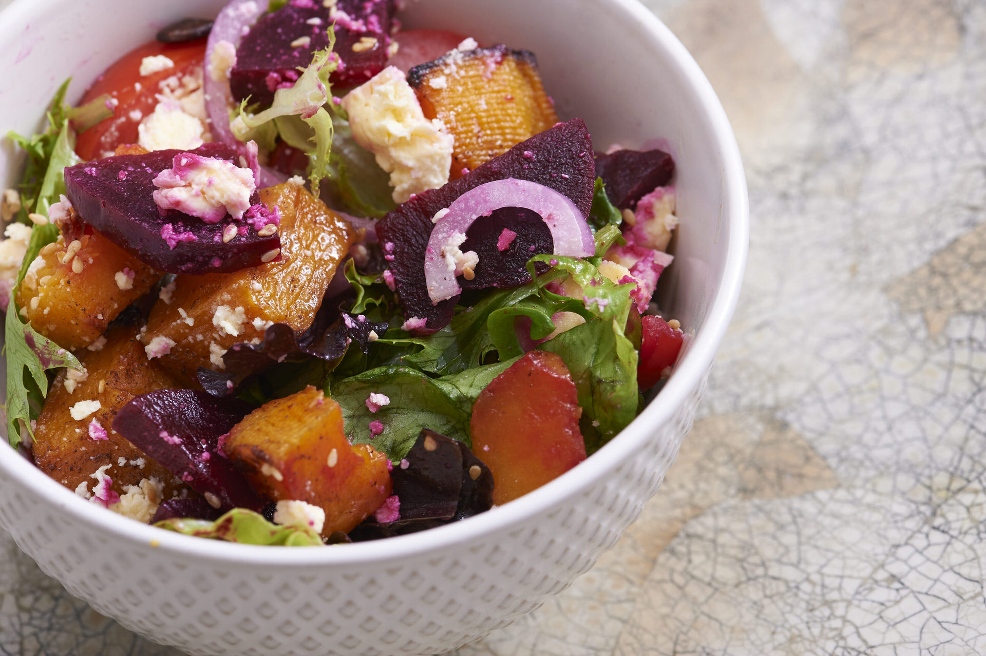 Beetroot, Butternut and Feta Salad – Underwraps Caterers